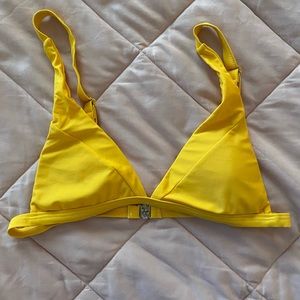 ZAFUL yellow bikini top size 6 / medium